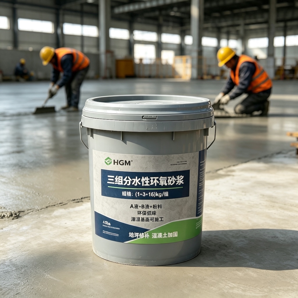 蕉城三组份水性环氧砂浆